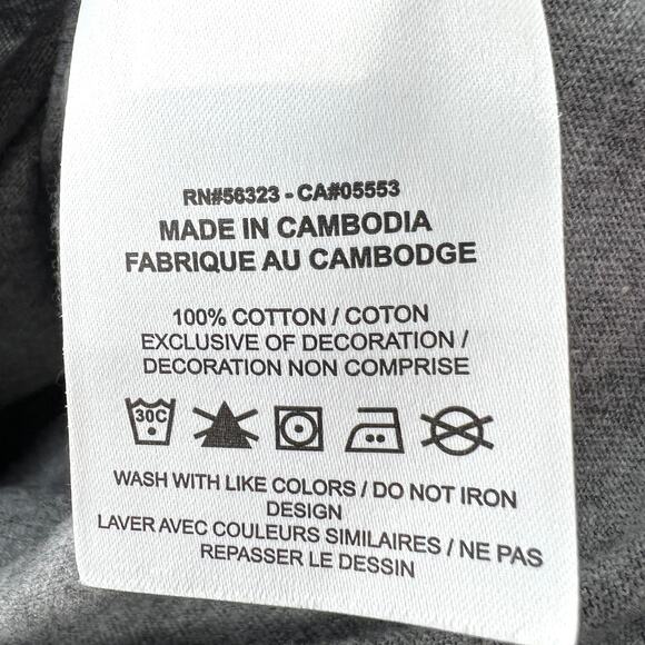 Nike Air Jordan Jump Man The Cradle Gray T Shirt Mens Sz M Double Sided Graphic - Picture 7 of 8